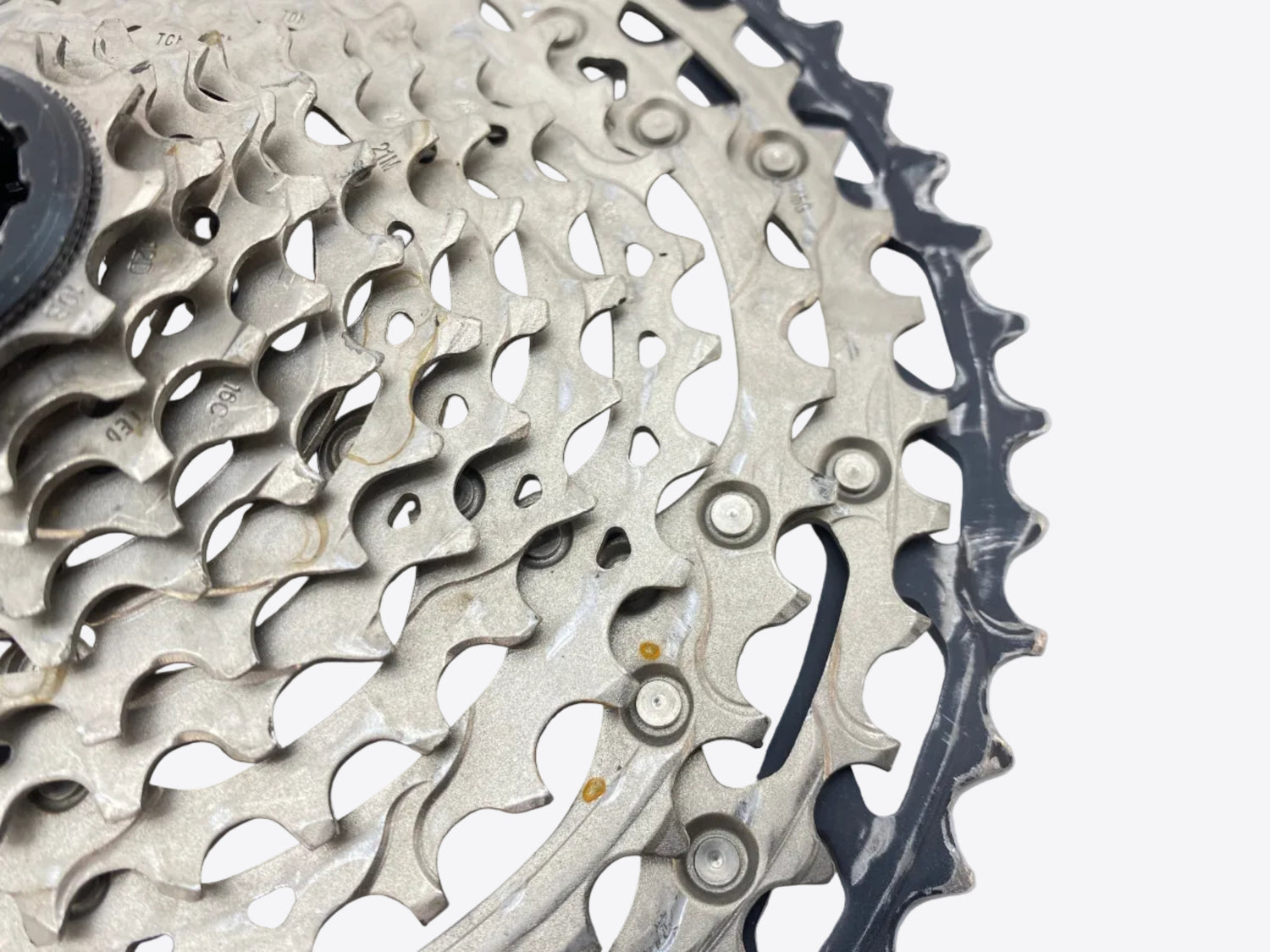 close up of the cogs