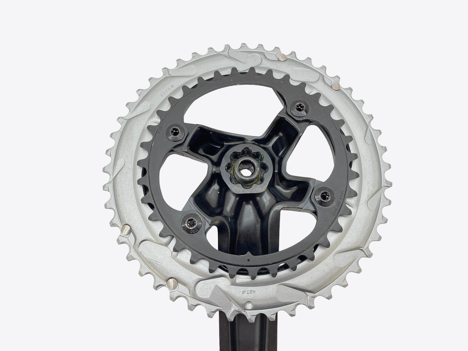 inside view of the chainrings