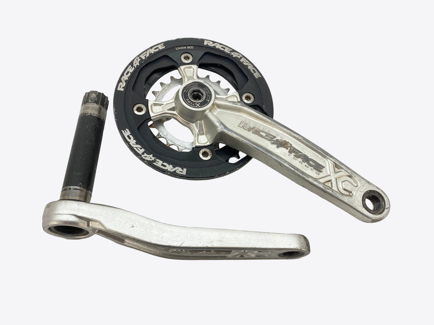 main view of the crankset