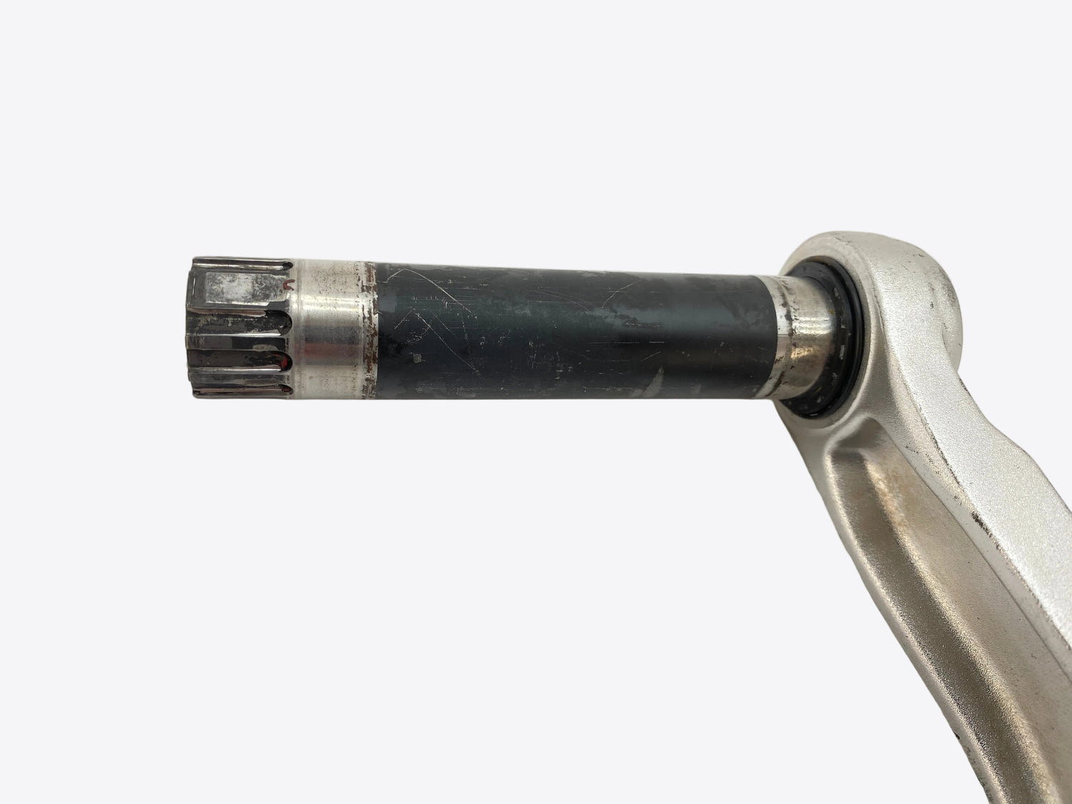 close up of the spindle