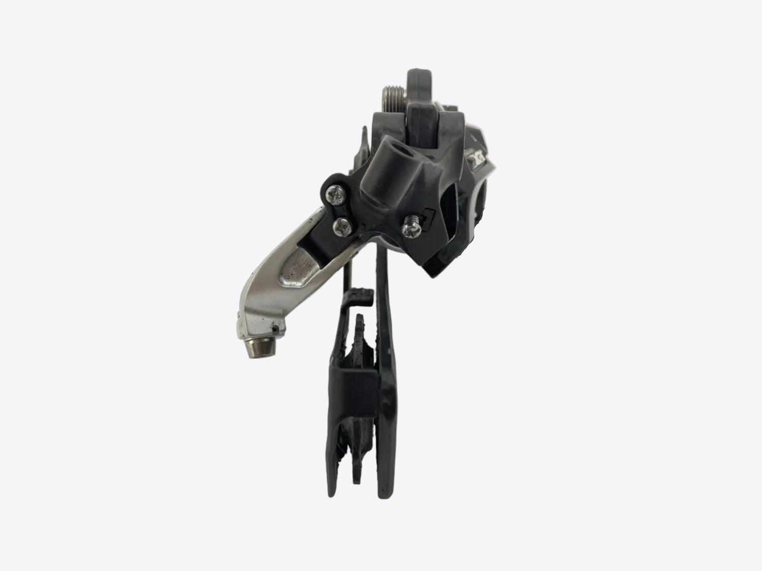 rear view of the derailleur