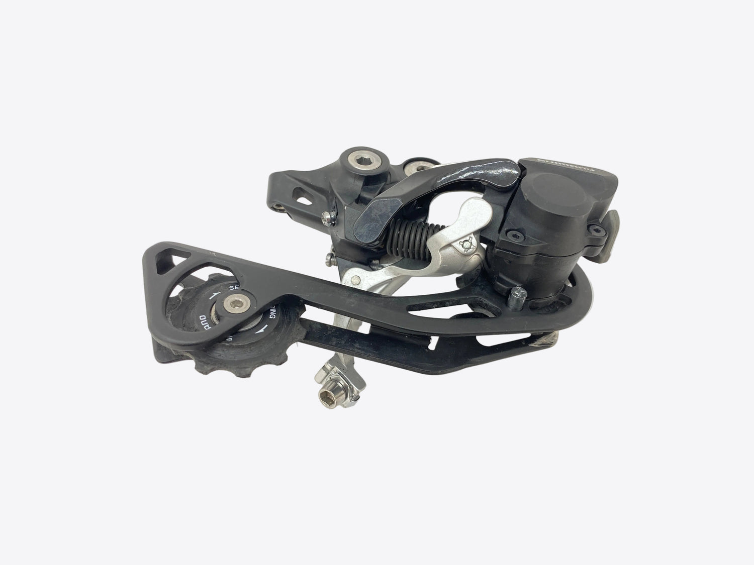 underside of the derailleur