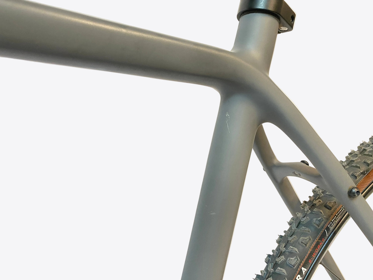 scratch on the seat tube