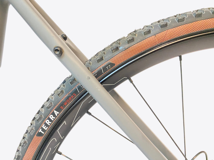paint chip on the seat stay