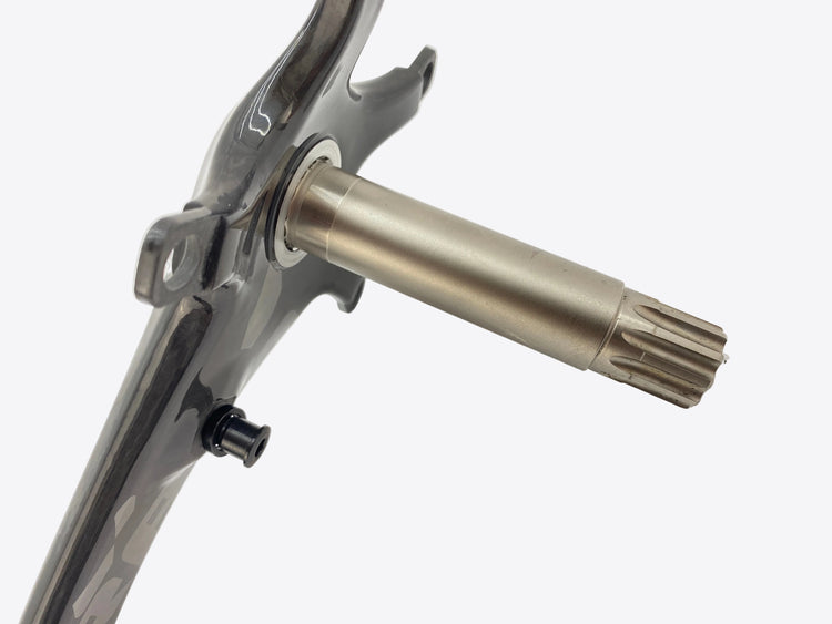 close up of the spindle