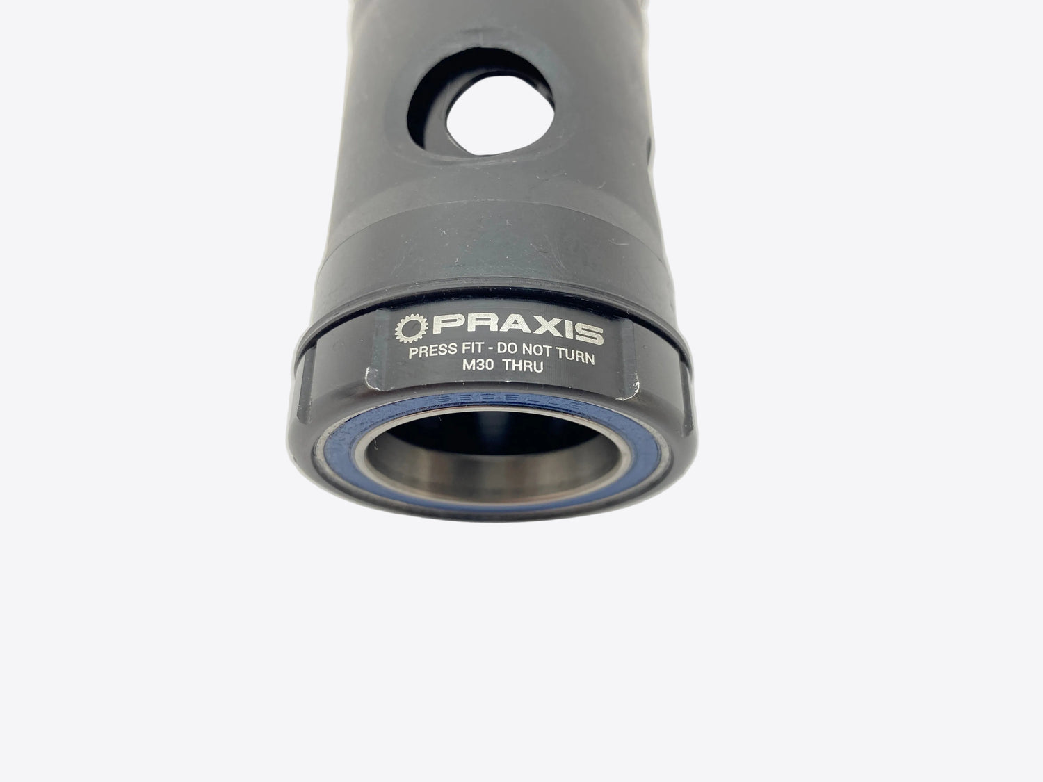 close up of the bottom bracket