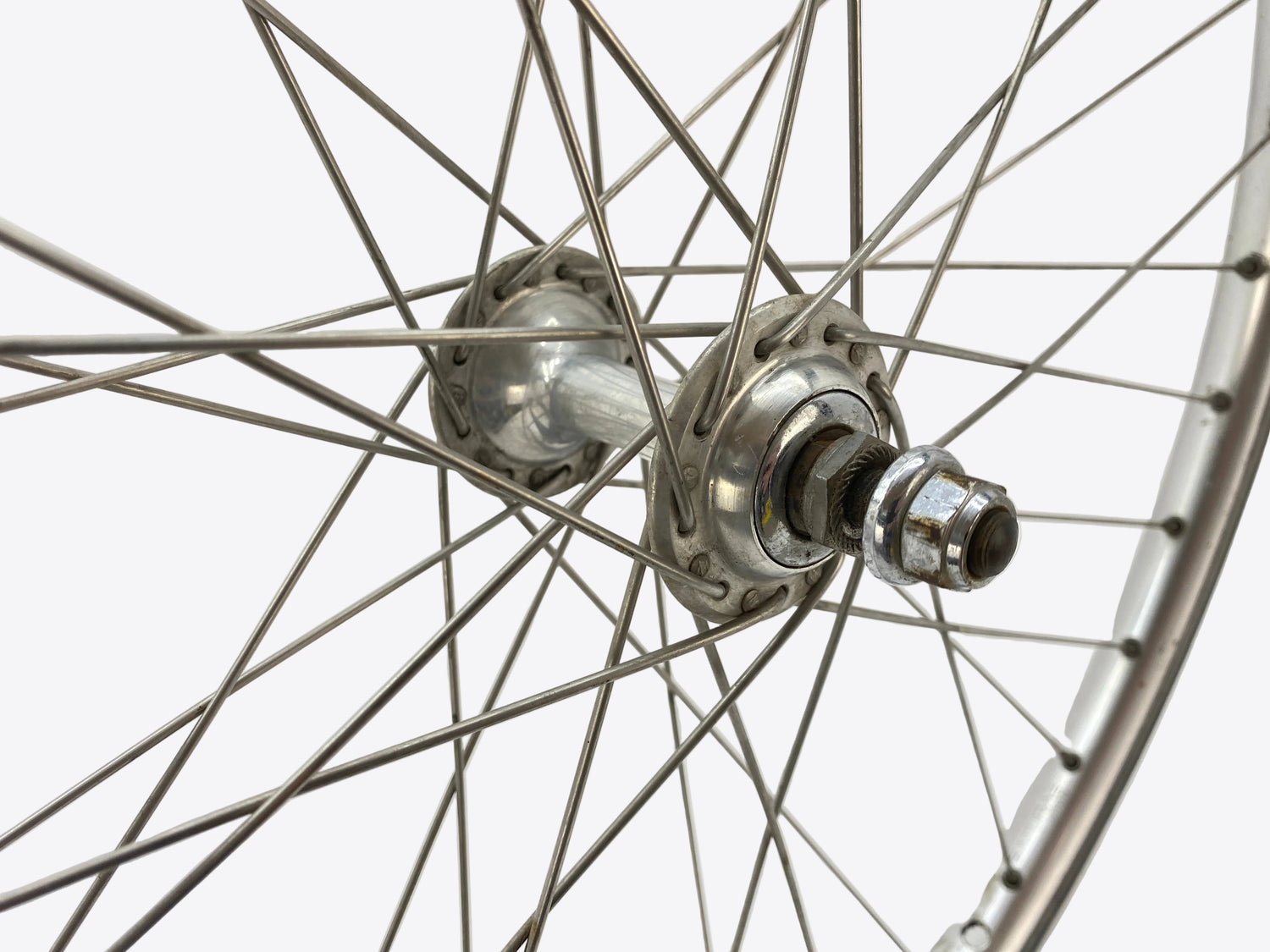 view of the front hub