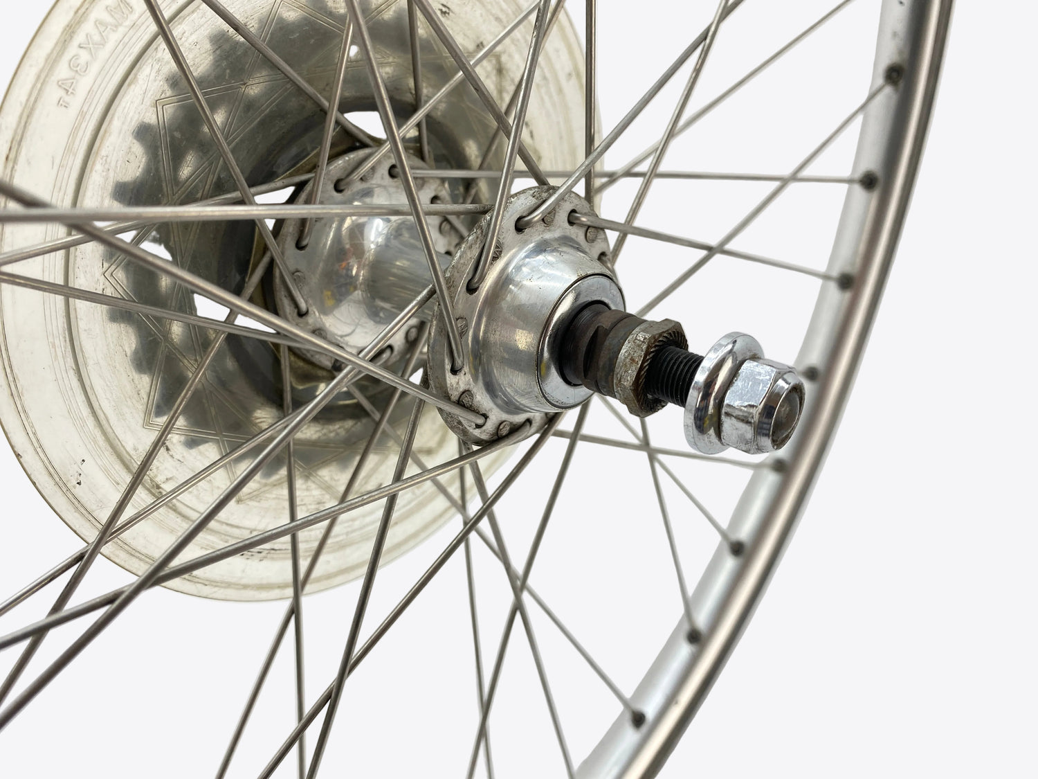 view of the rear hub