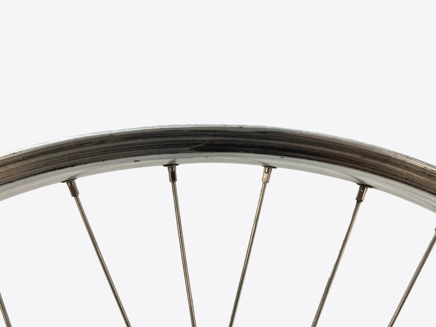 close up of the flat spot