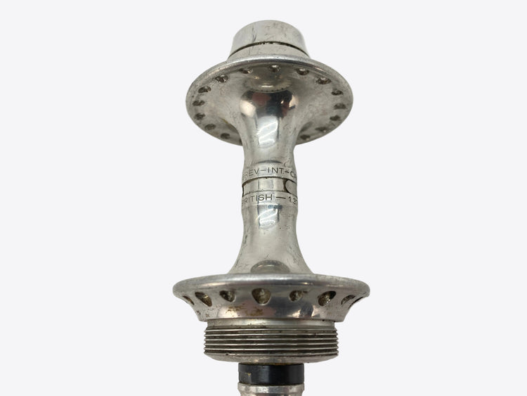 close up of the hub