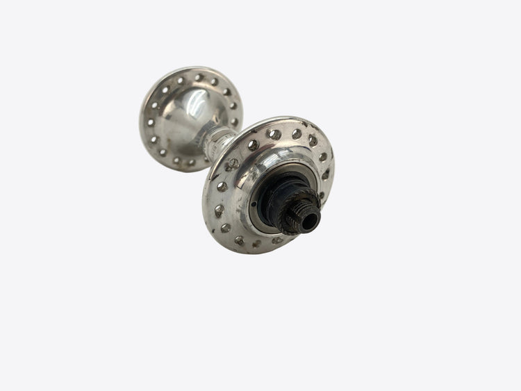 close up of the left flange