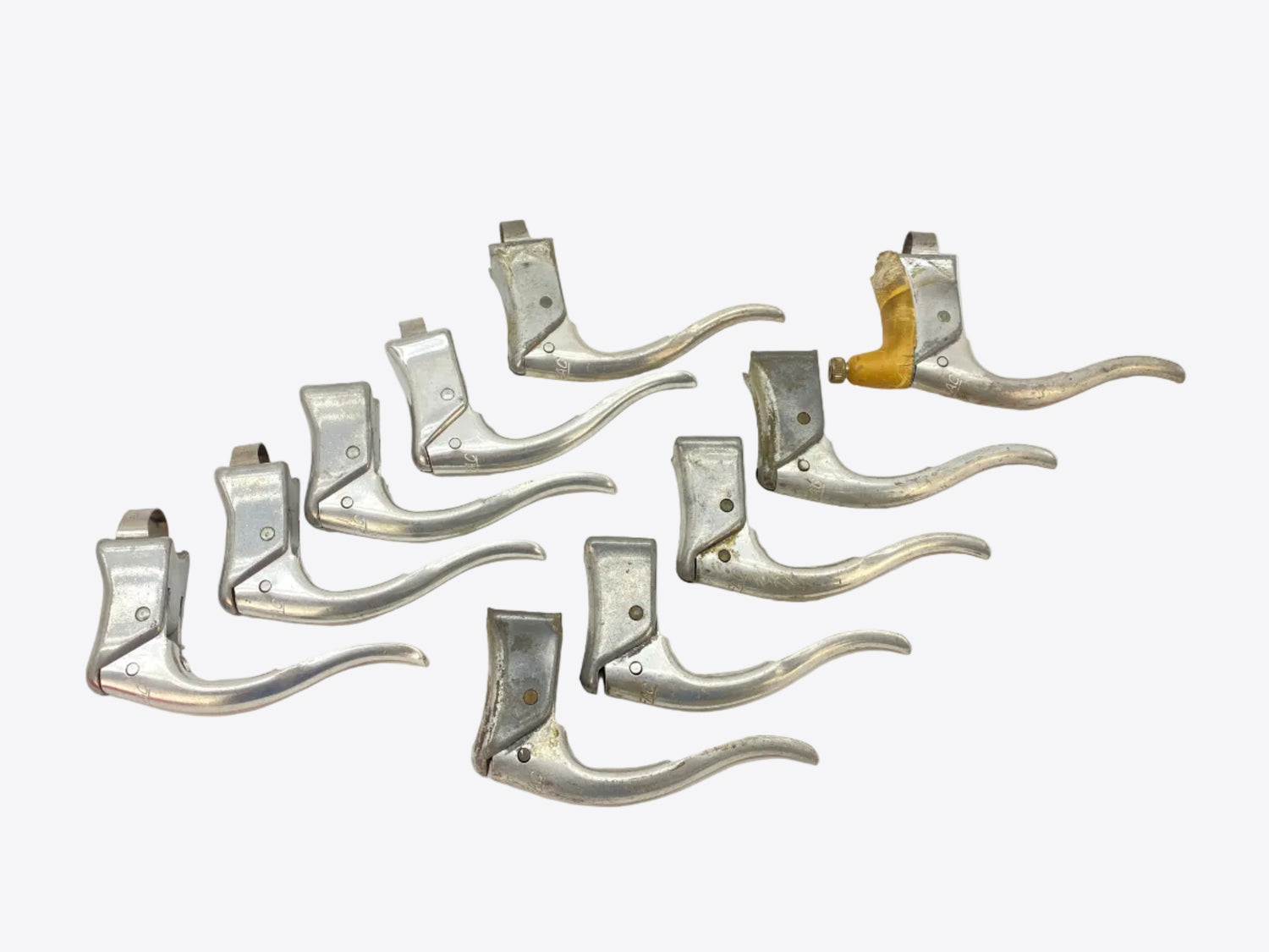 left side view of the levers