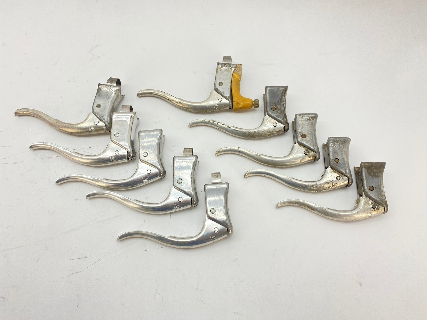 right side view of the levers