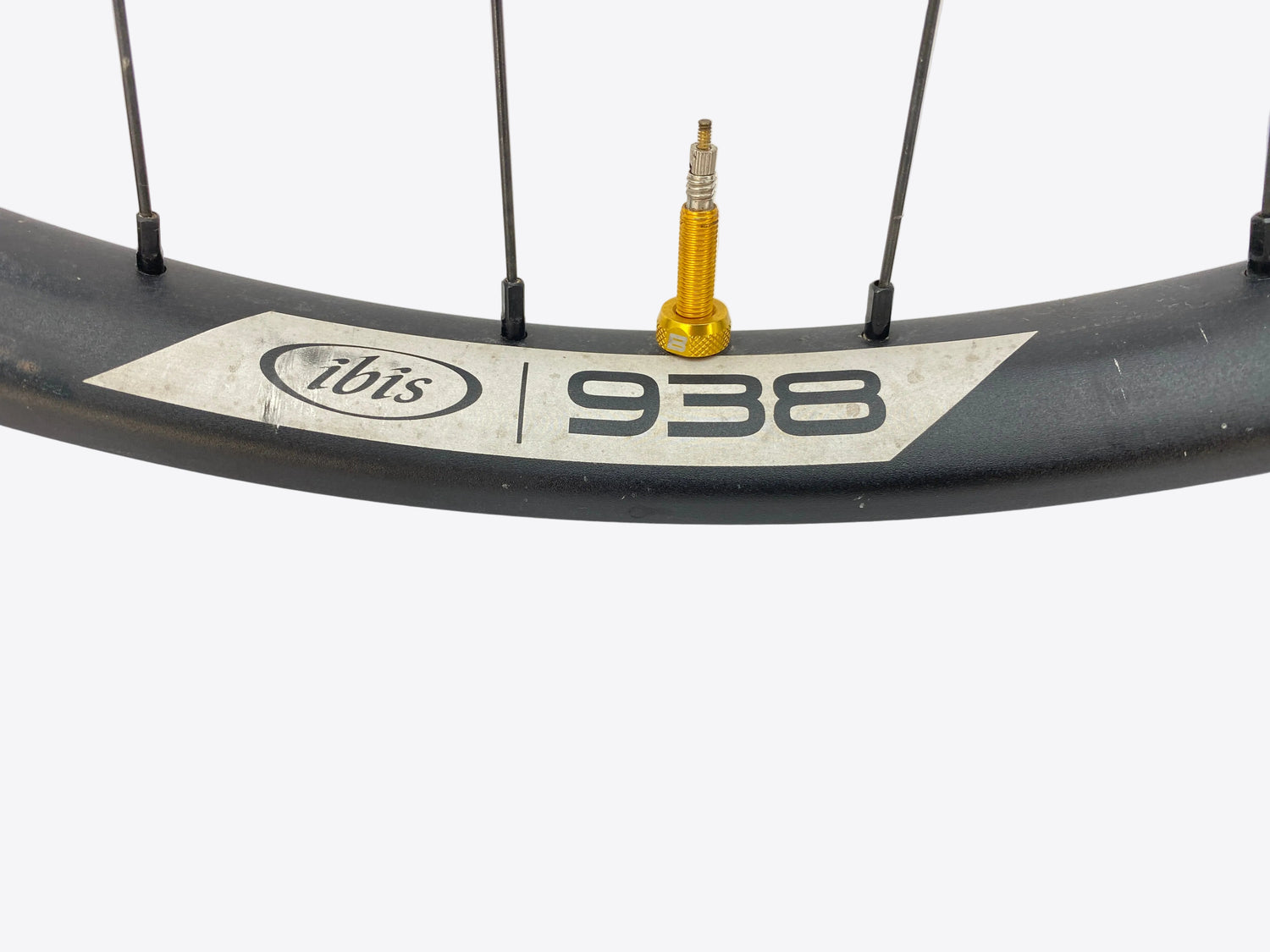 close up of the model number