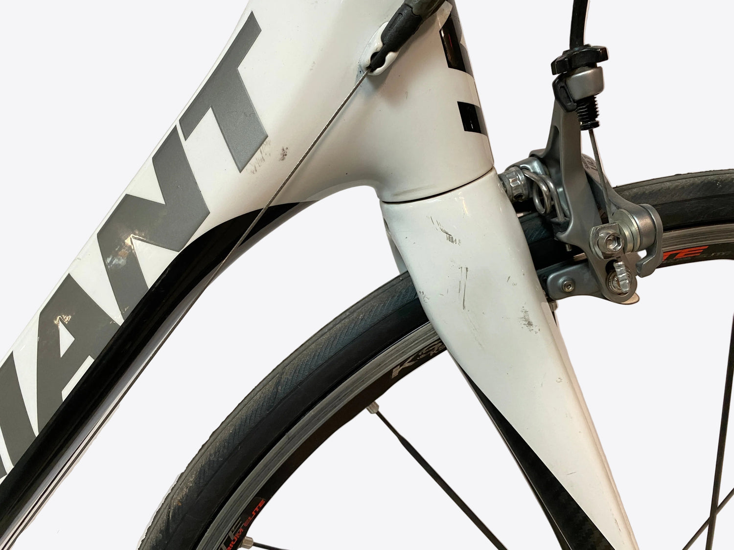 scratches on the fork
