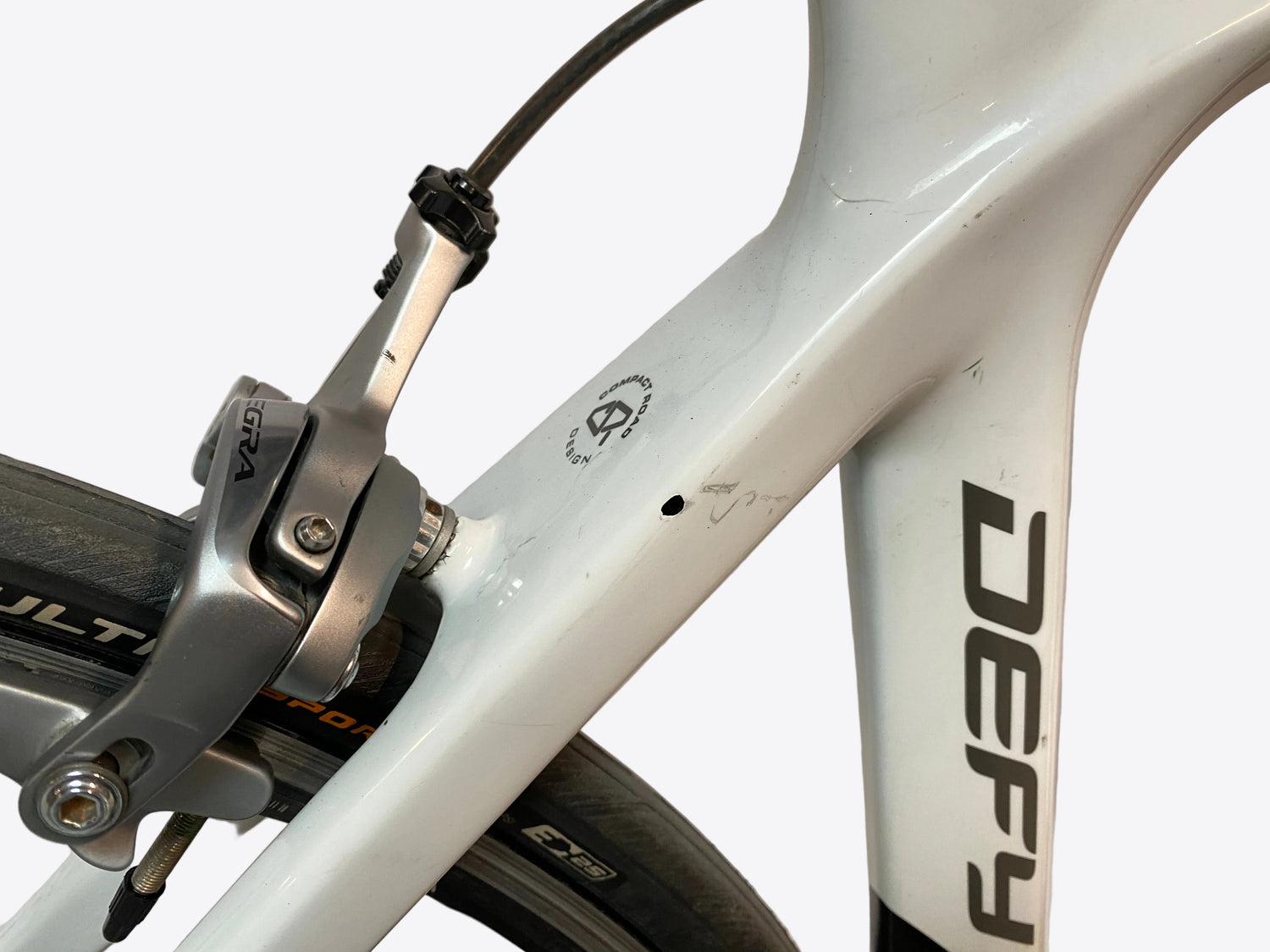paint chip on the seat stay