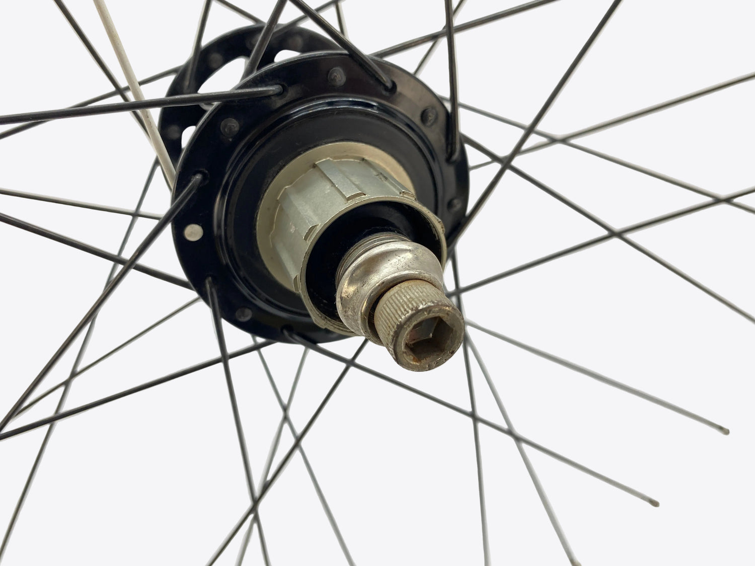 right side view of the hub