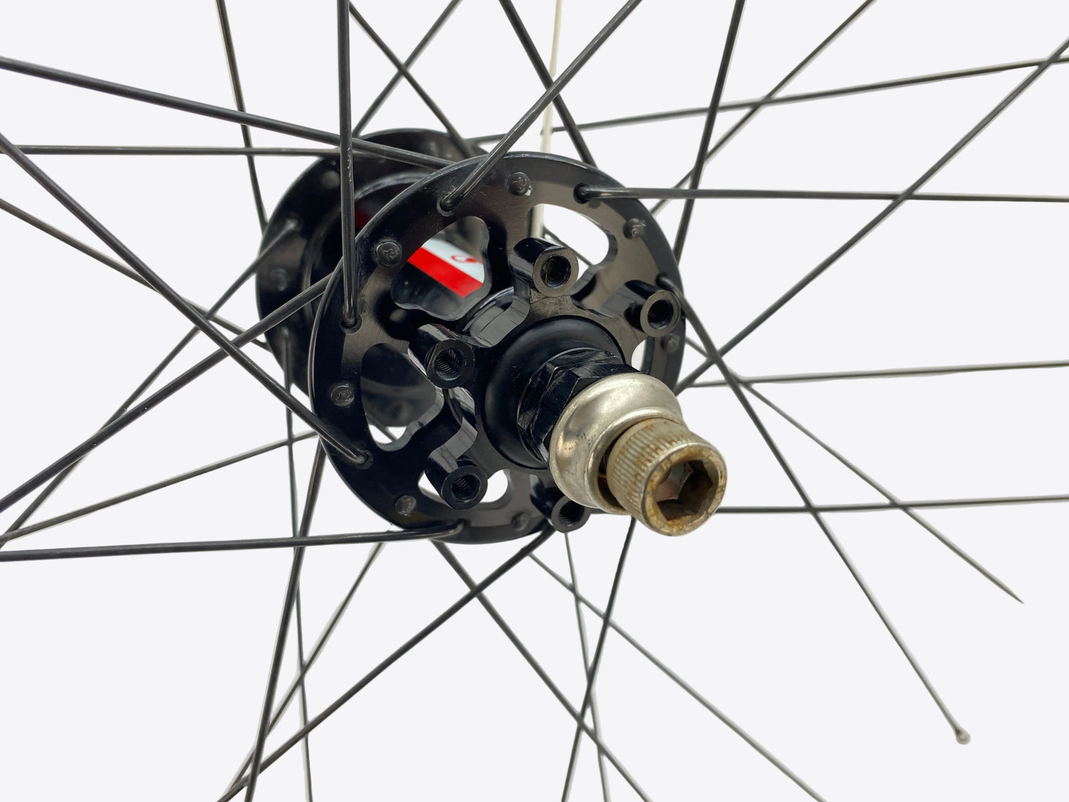 left side view of the hub