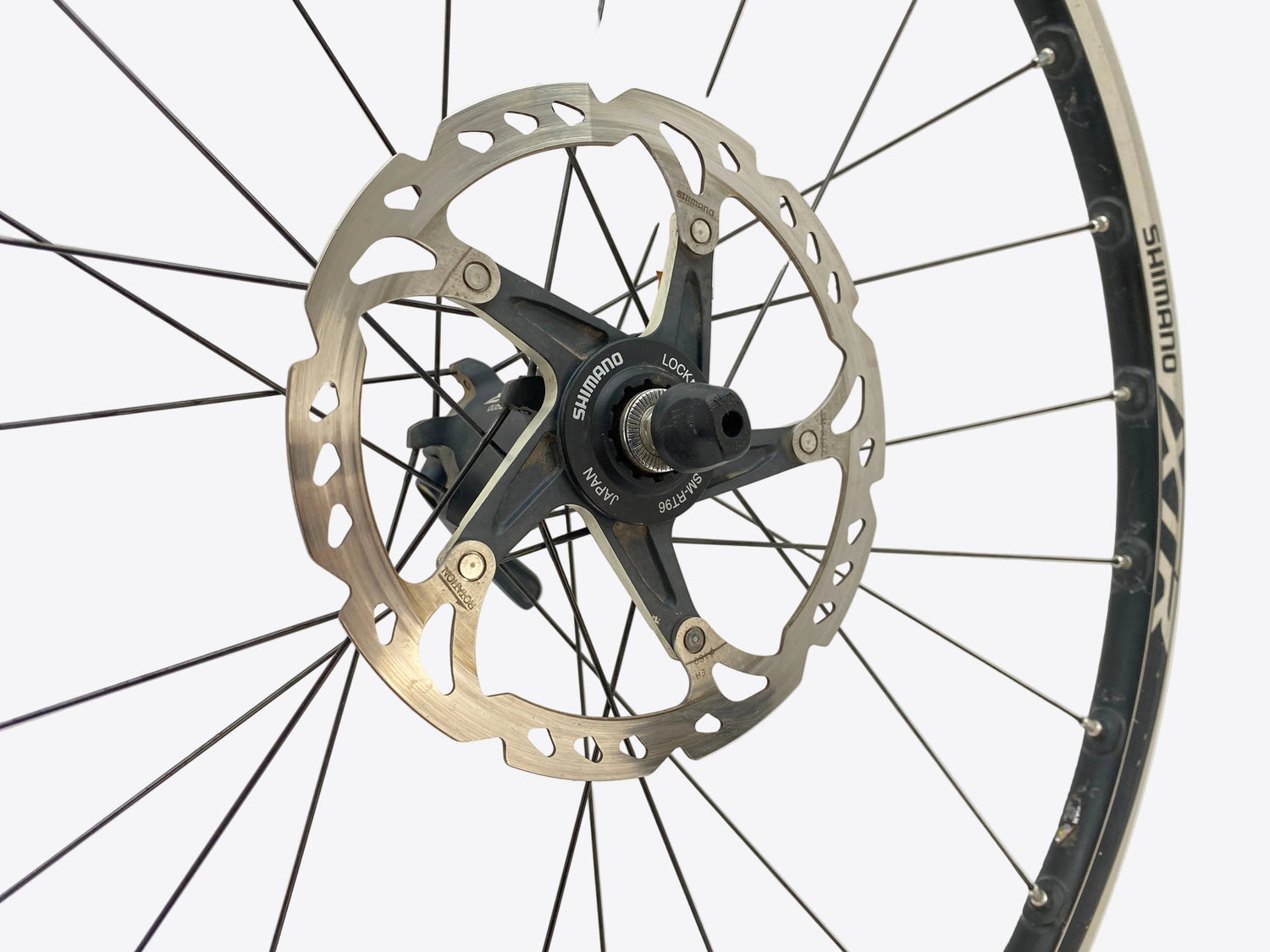 left side view of the hub