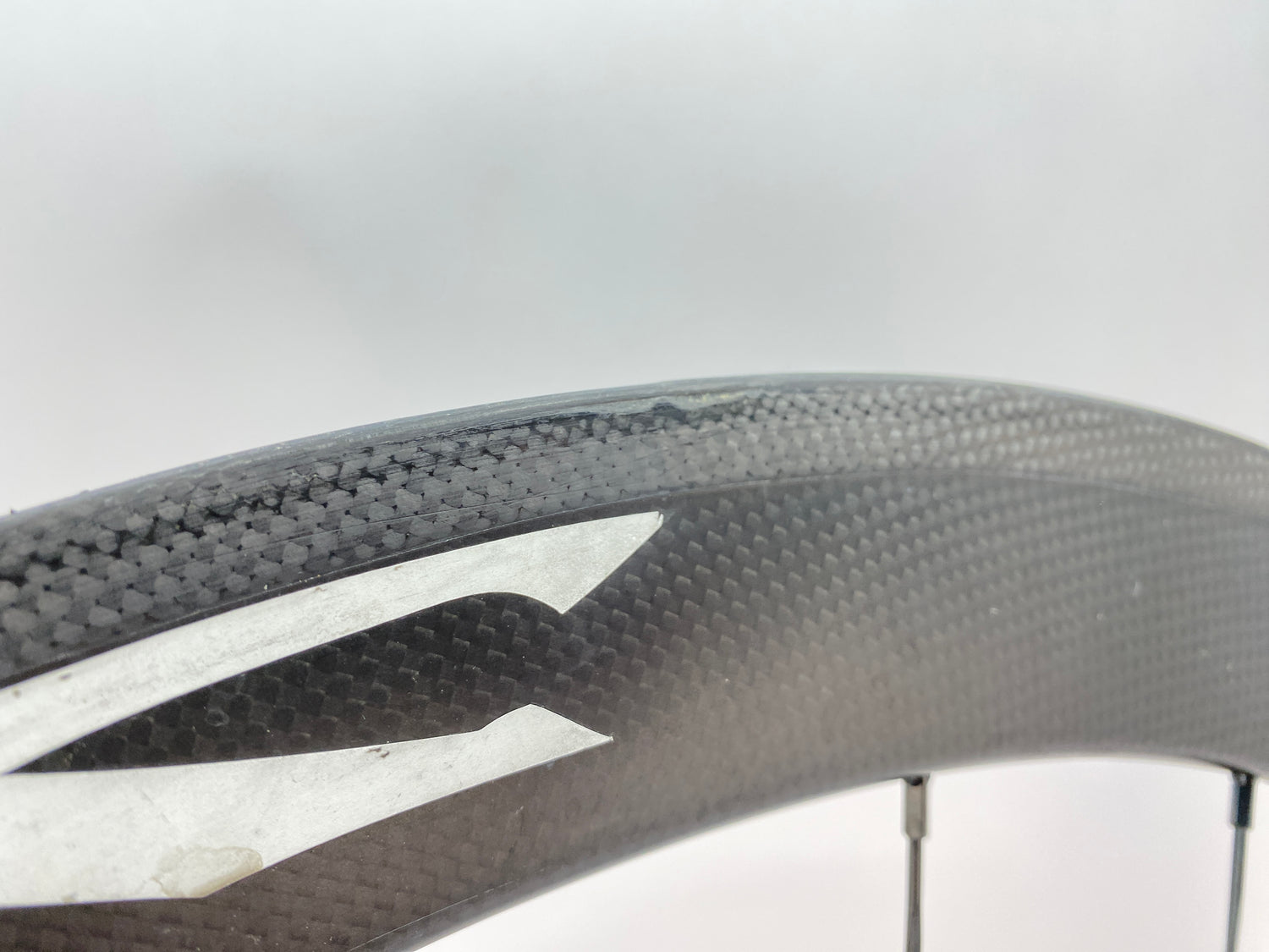 wear spot on the brake track