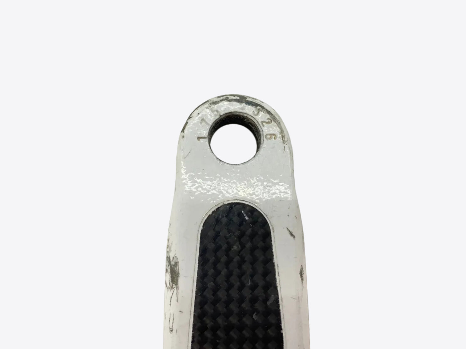 the chainring size