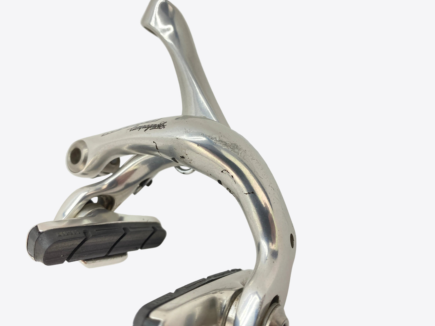 top view of the rear brake