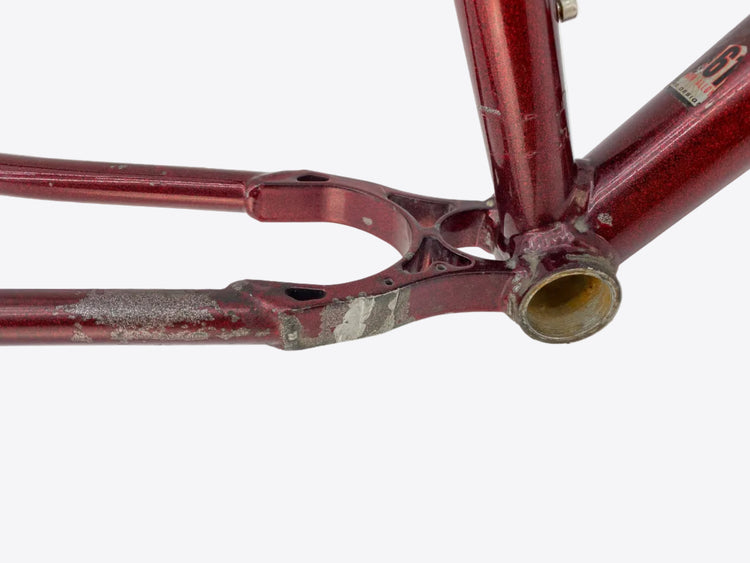 side view of the chain stay yoke