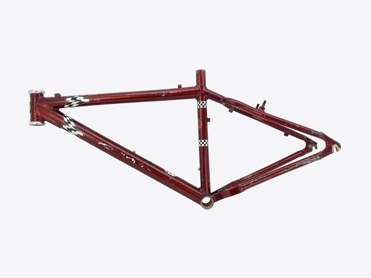 left side view of the frame