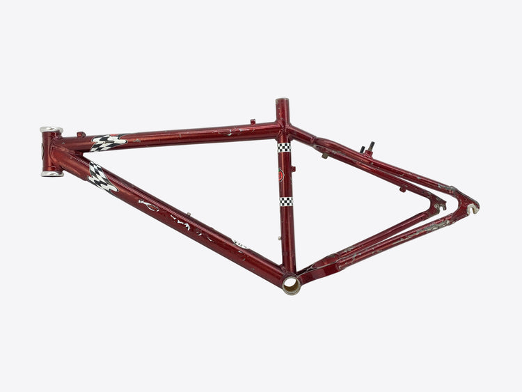 left side view of the frame