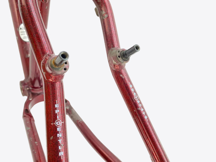 close up of the brake bosses