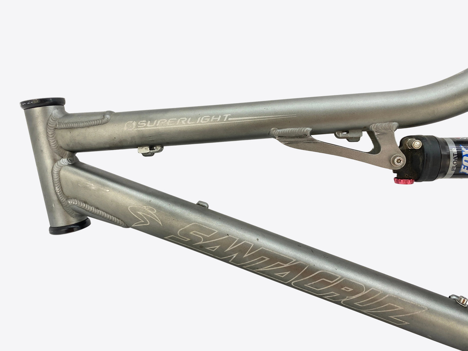 left side of the head tube
