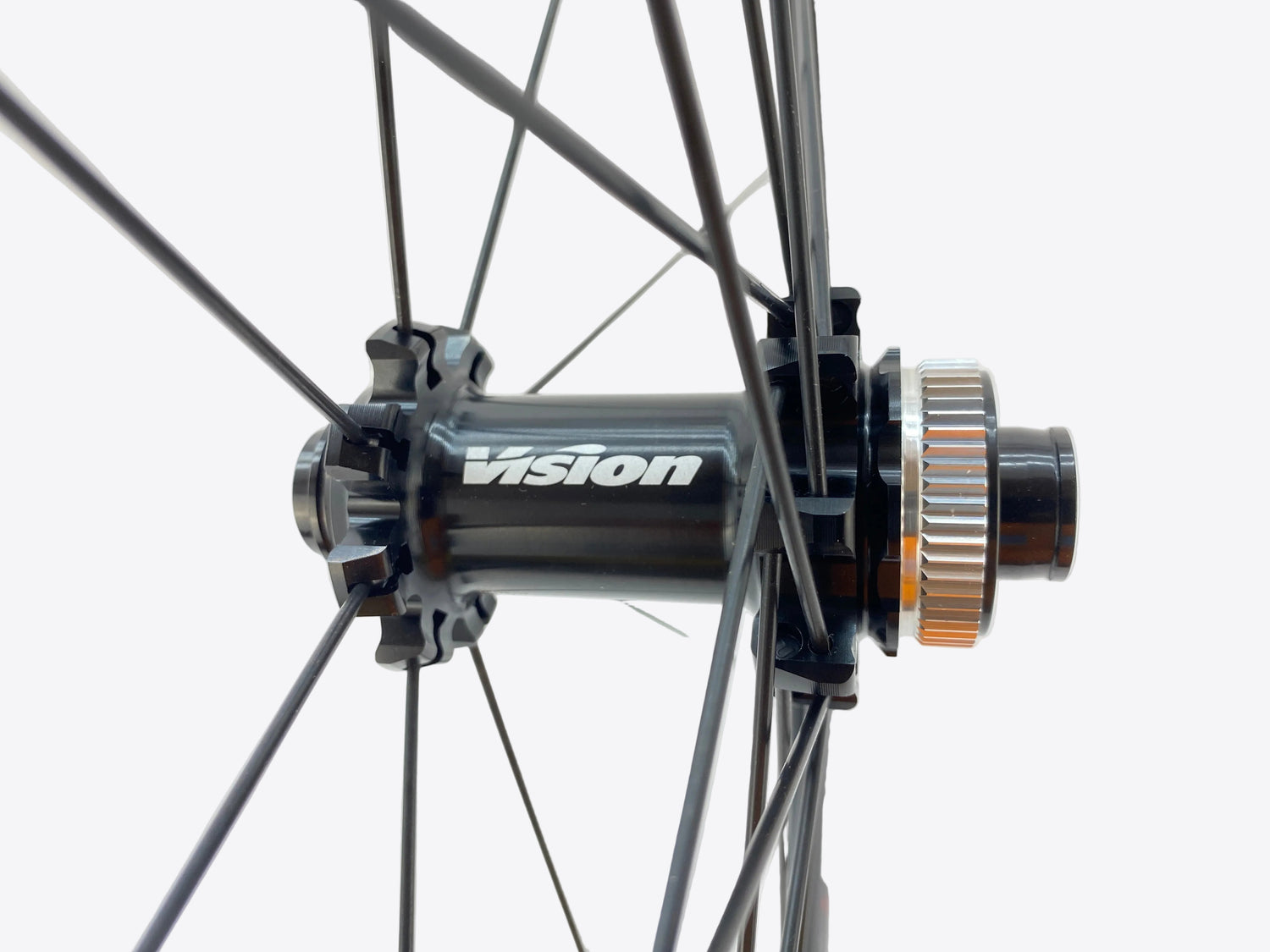 view of the front hub
