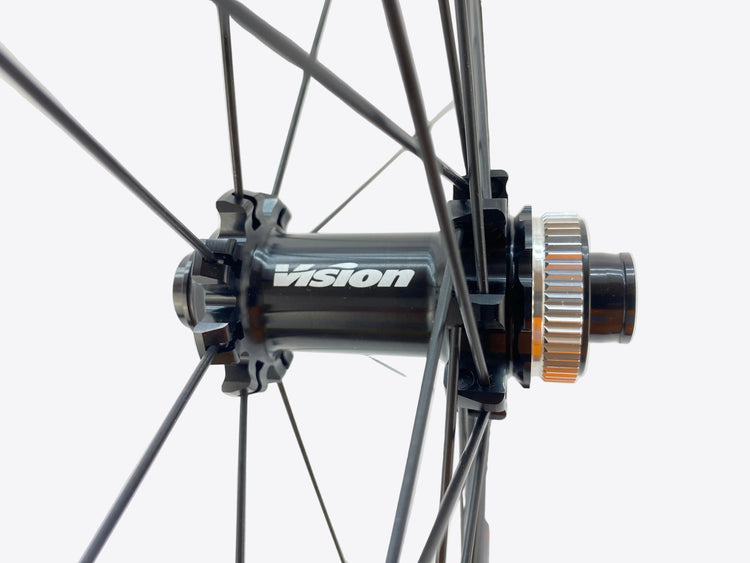 view of the front hub