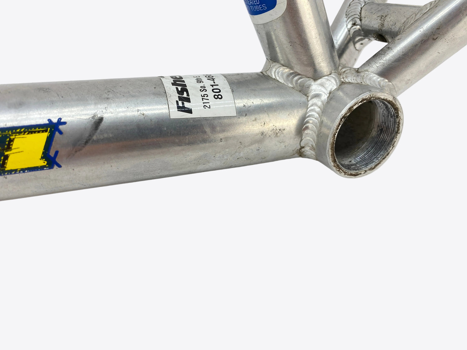 left side of the bottom bracket