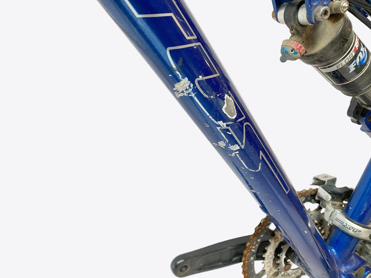 scratches on the down tube