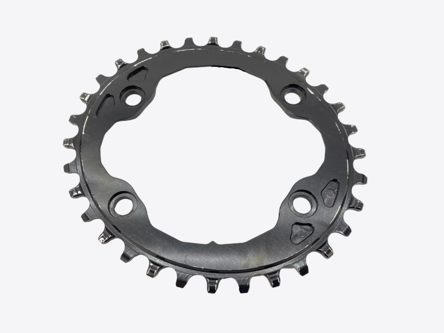 backside of the chainring