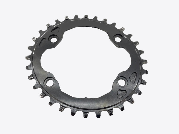 backside of the chainring