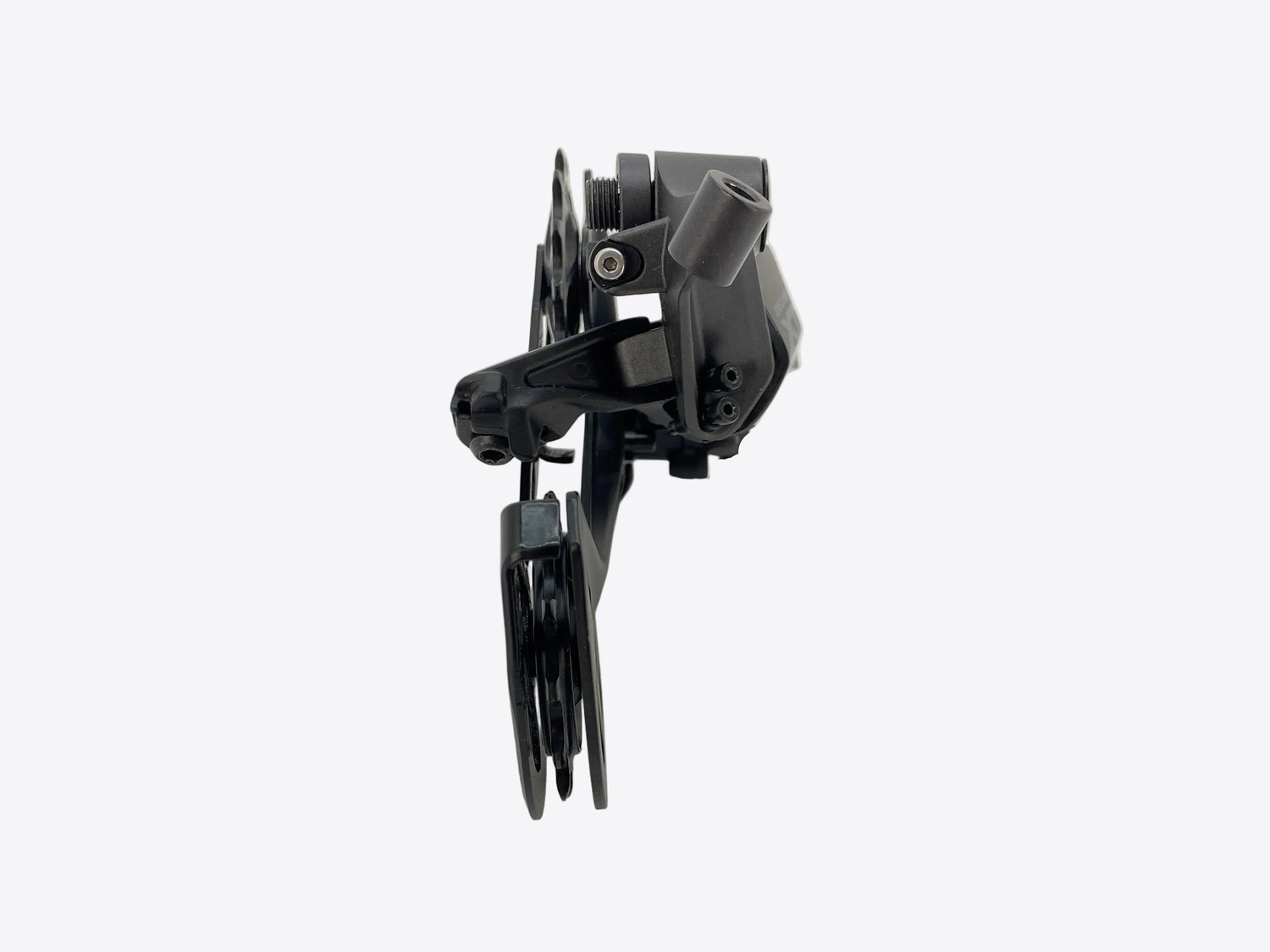 rear view of the derailleur