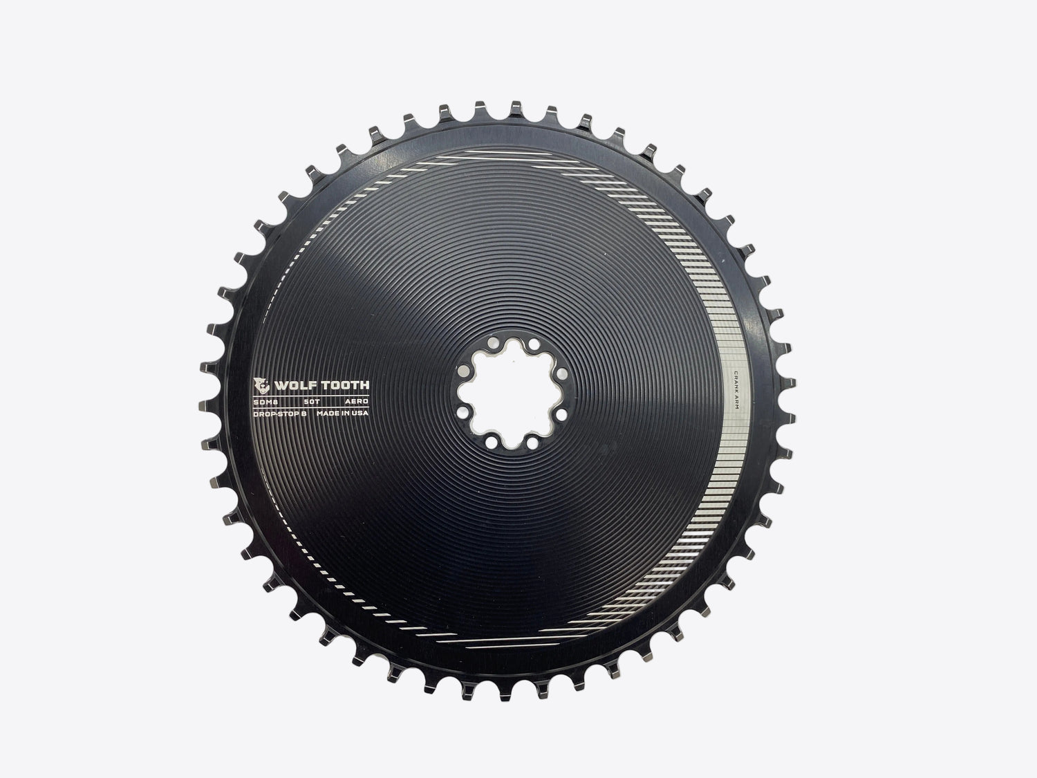 main view of the chainring
