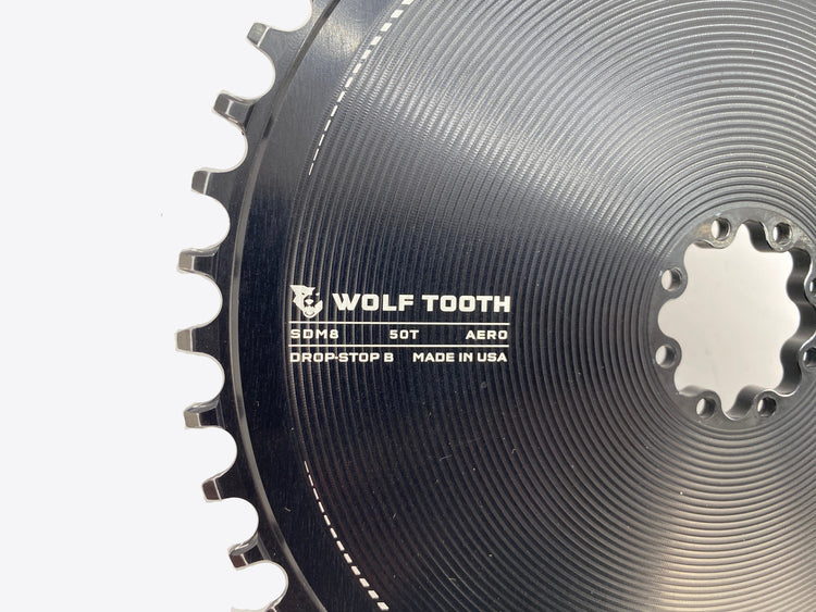 Wolftooth Components 1x Aero Chainring 50t SRAM