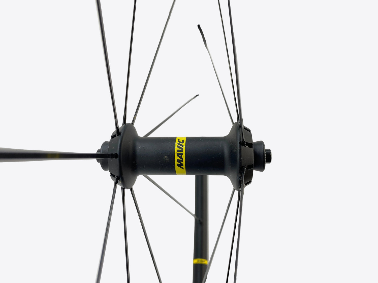 view of the front hub