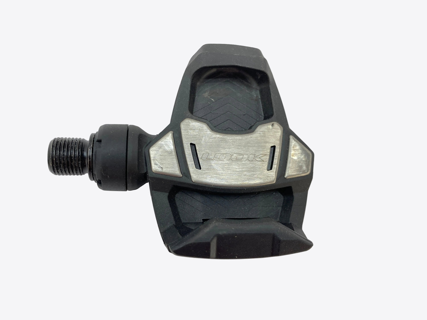 top view of the right pedal