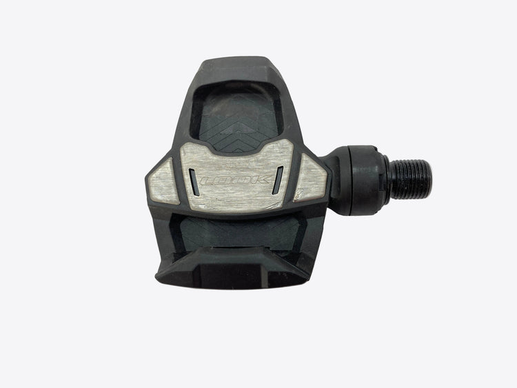 top view of the left pedal