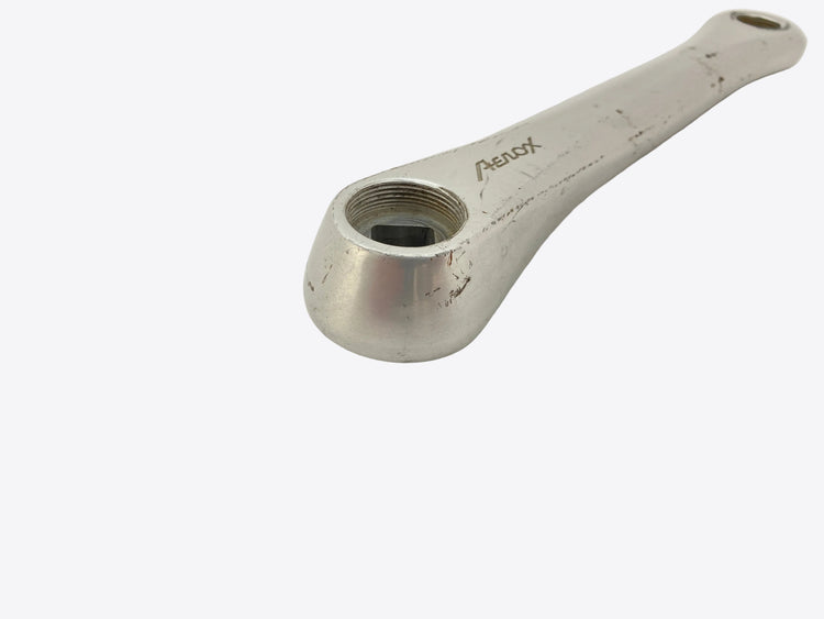 view of the left crank arm end