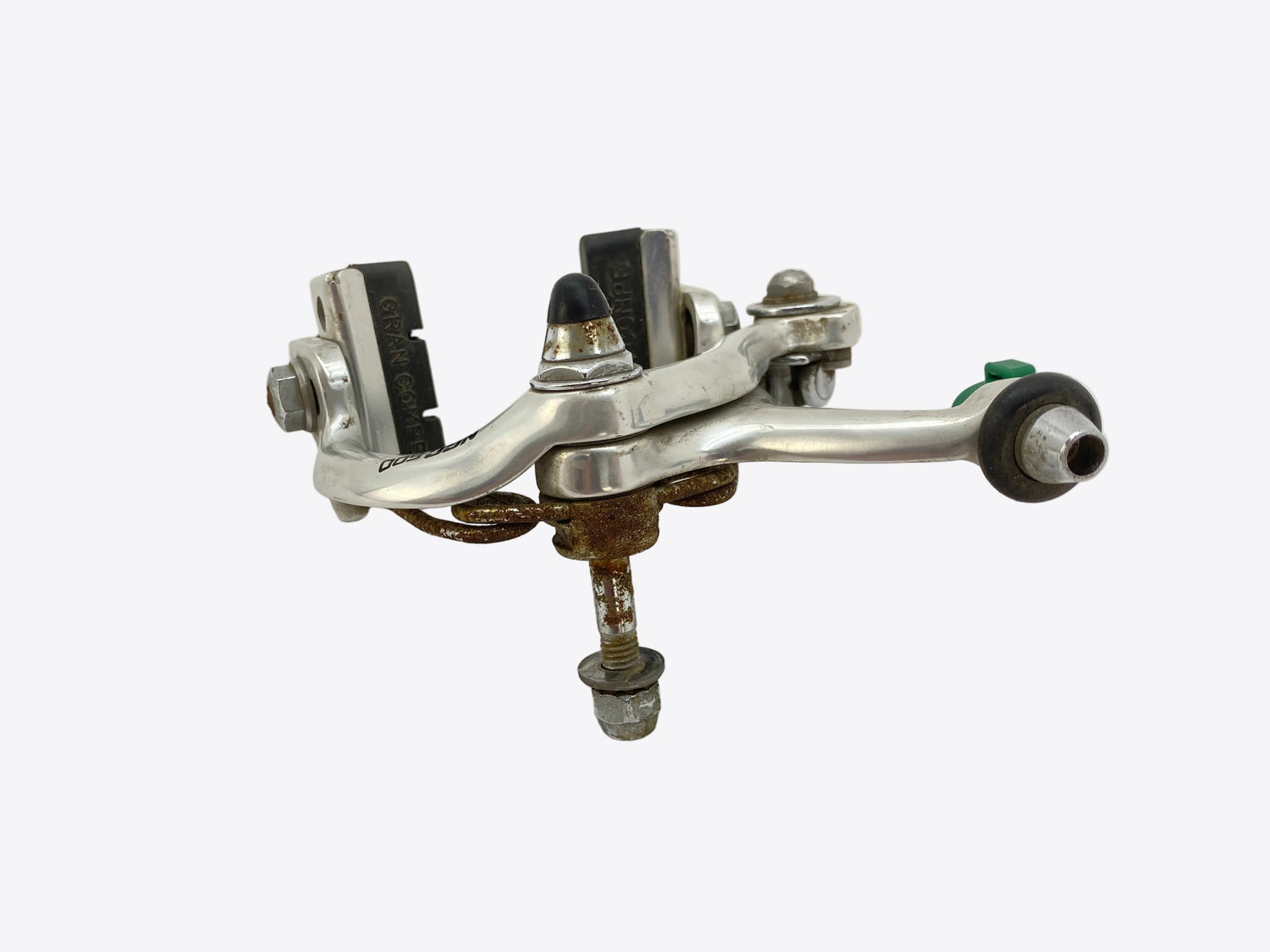 top view of the rear brake