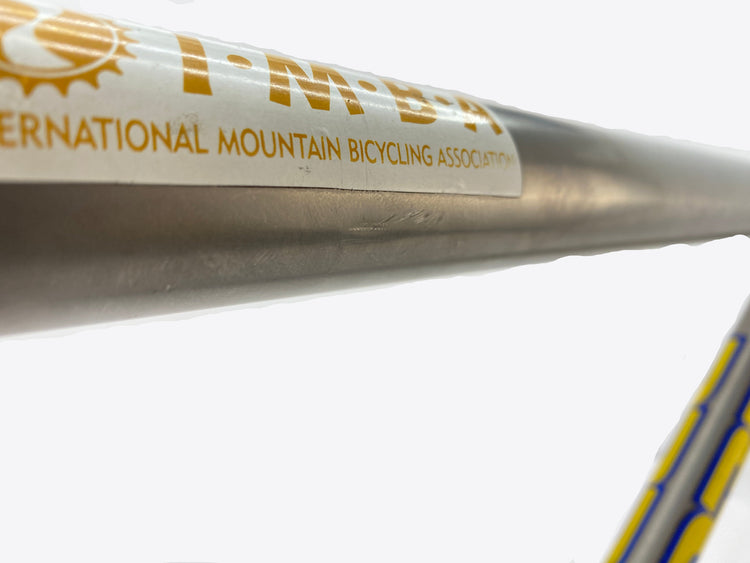 small dent under top tube