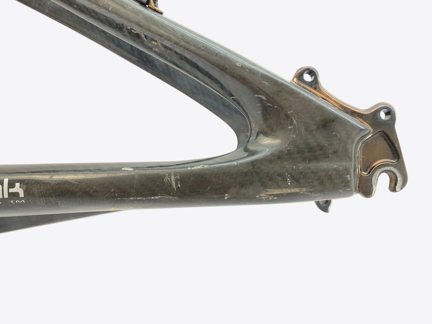 scratches on the left chain stay