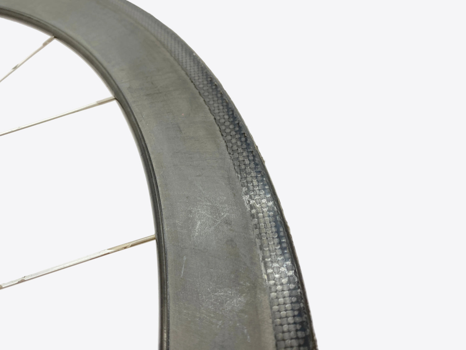 view of the brake track