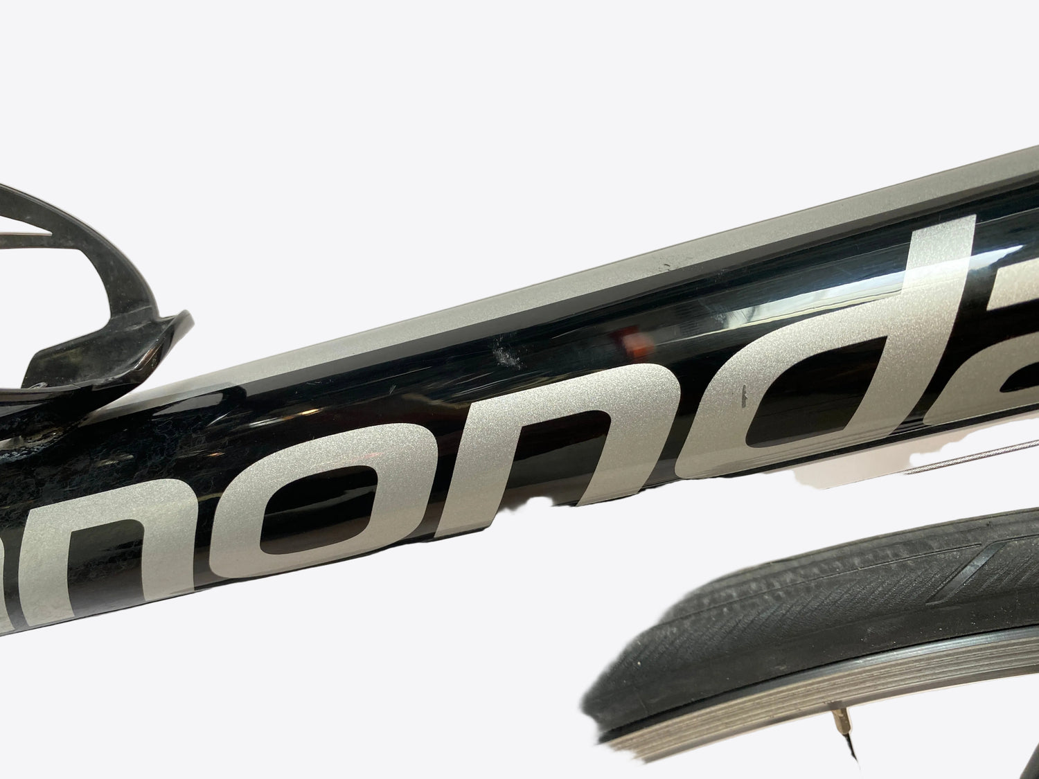 small scratch on the down tube