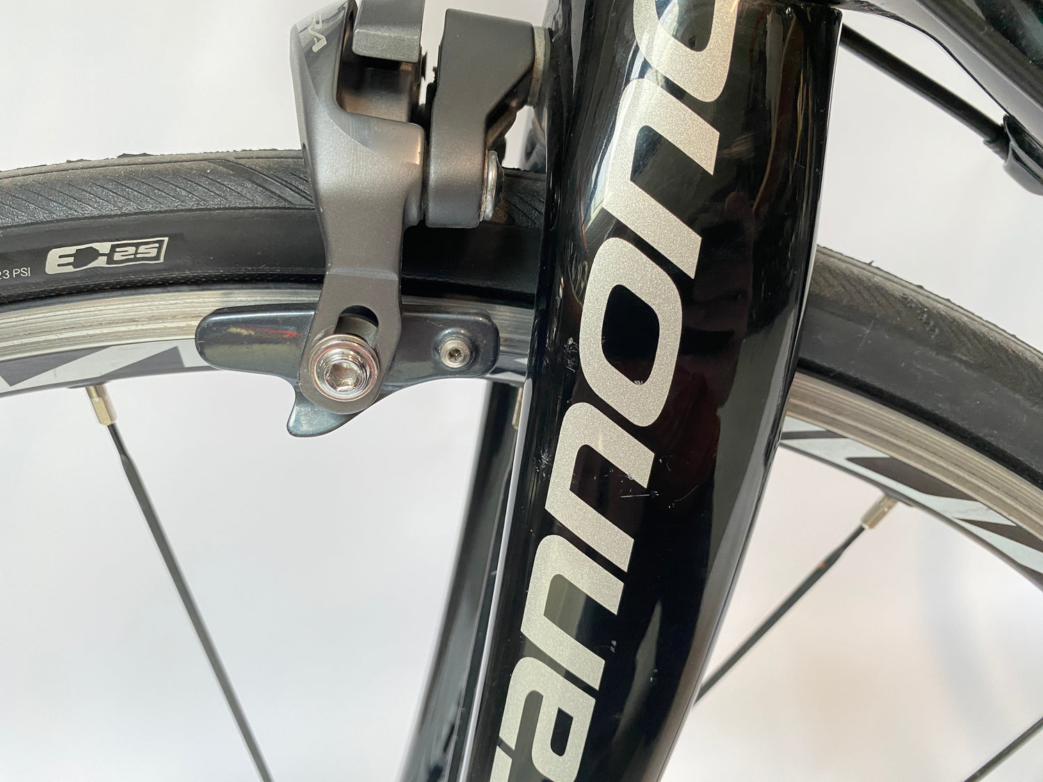 small scratches on fork